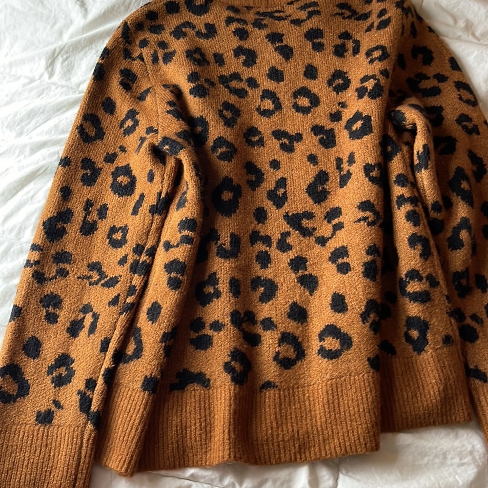 Leopard Print Sweater - Picture 4 of 4